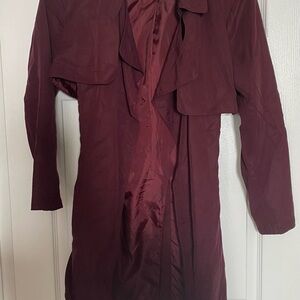 Banana Republic Deep Red Outerwear